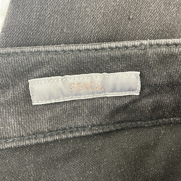 SEVEN7 MELISSA MCCARTHY Pencil faded black Moto Jeans. Size 18w - Picture 7 of 12